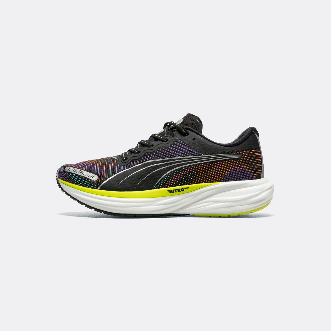 Puma - Womens Deviate NITRO 2 - Psychedelic Rush/Black - Up There Athletics