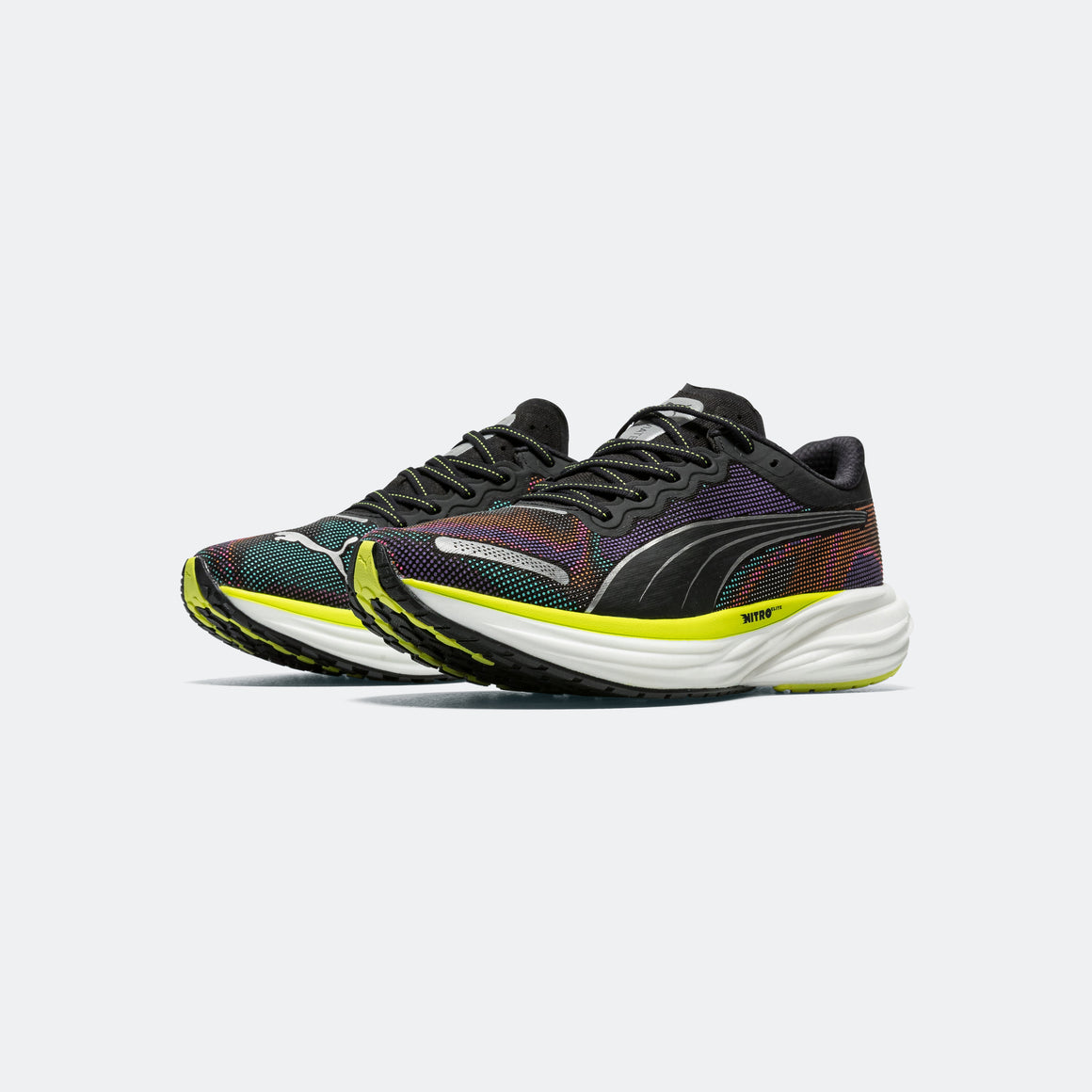 Puma - Womens Deviate NITRO 2 - Psychedelic Rush/Black - Up There Athletics