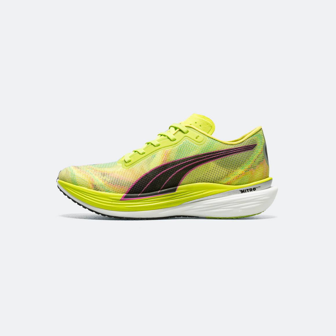 Puma - Womens Deviate NITRO Elite 2 - Psychedelic Rush/Lime - Up There Athletics