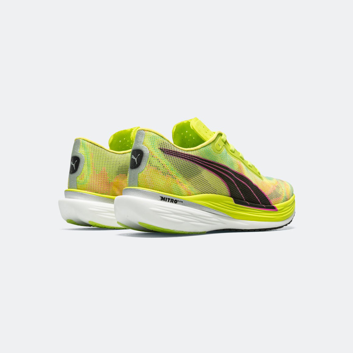Puma - Womens Deviate NITRO Elite 2 - Psychedelic Rush/Lime - Up There Athletics
