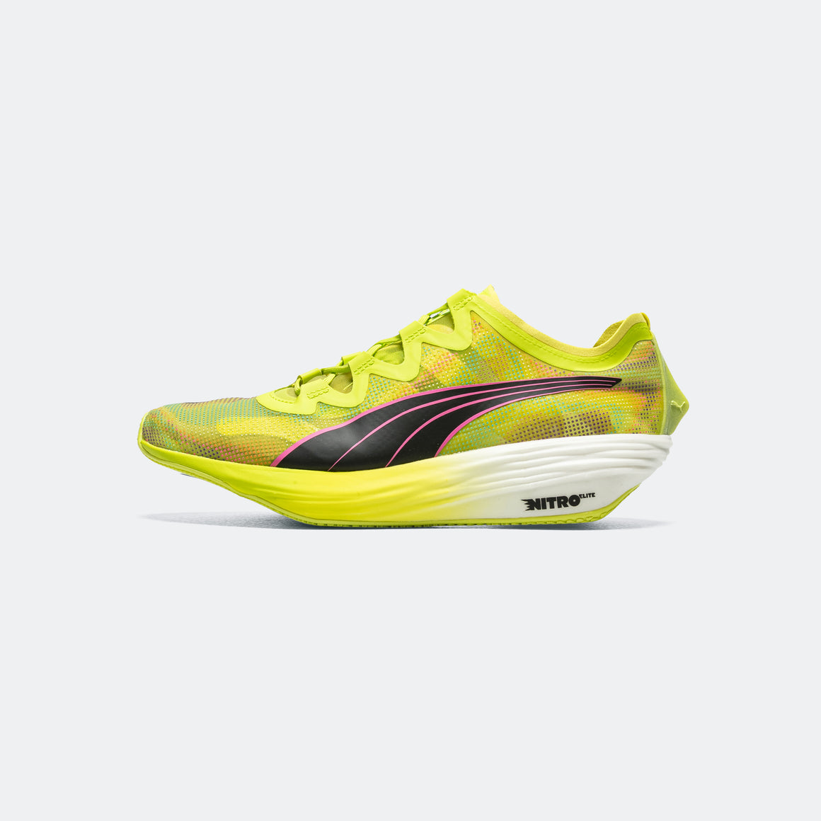 Puma - Womens Fast-FWD NITRO Elite - Psychedelic Rush/Lime - Up There Athletics