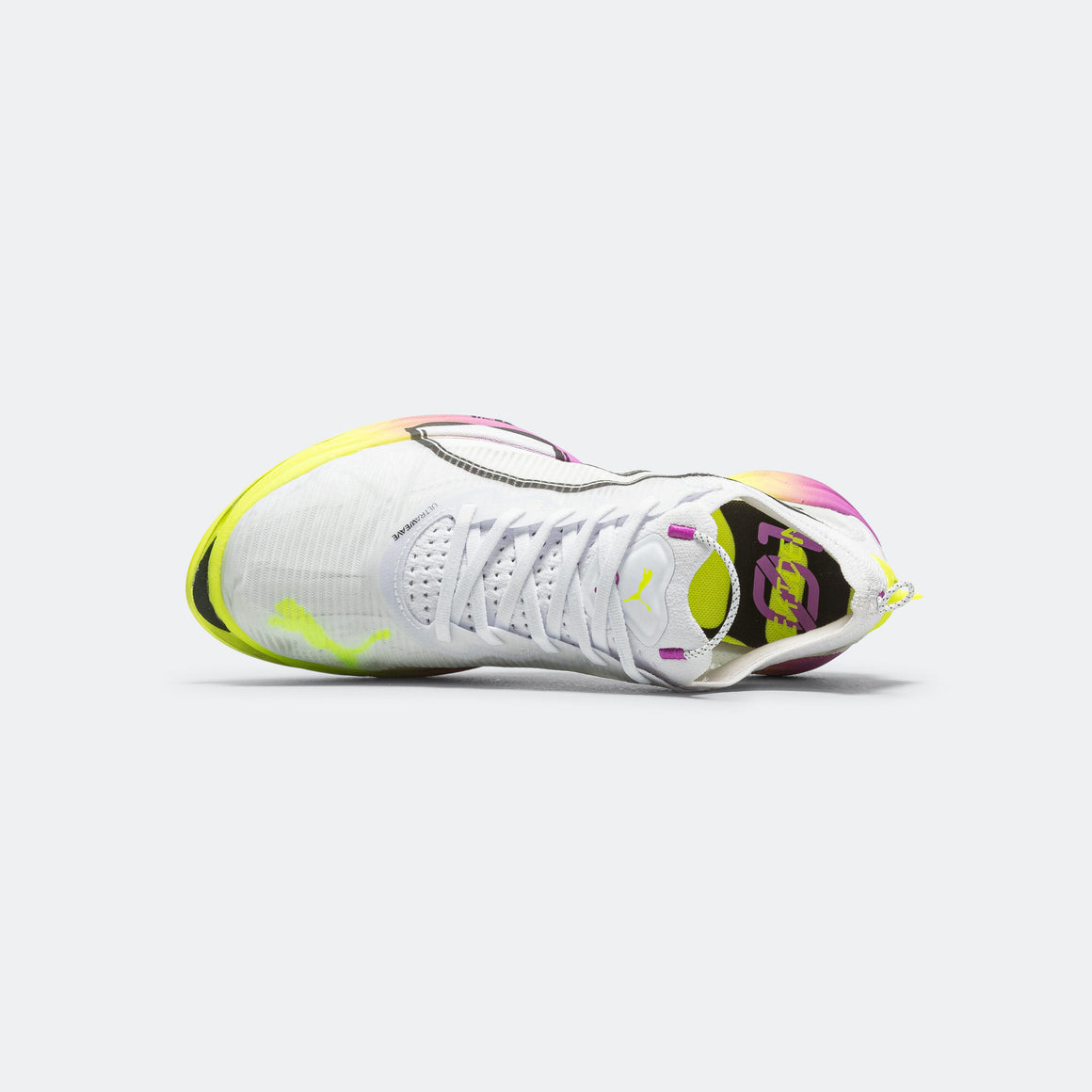Puma - Womens Fast-R Nitro Elite 2 Ekiden Glow - White/Pure Magenta-Yellow Alert - Up There Athletics