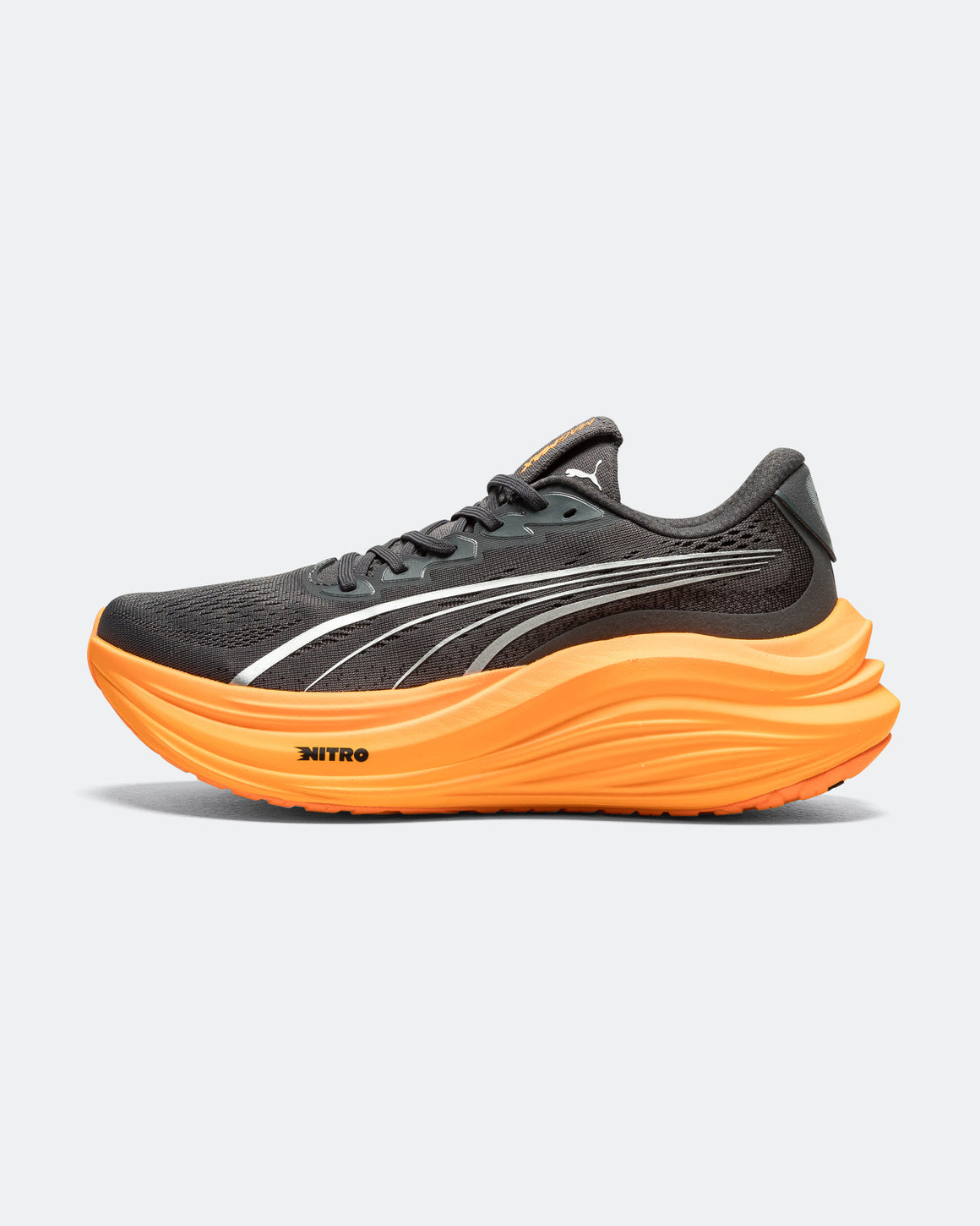 Puma - Mens MagMax NITRO - Dusky Grey/Heat Fire - Up There Athletics