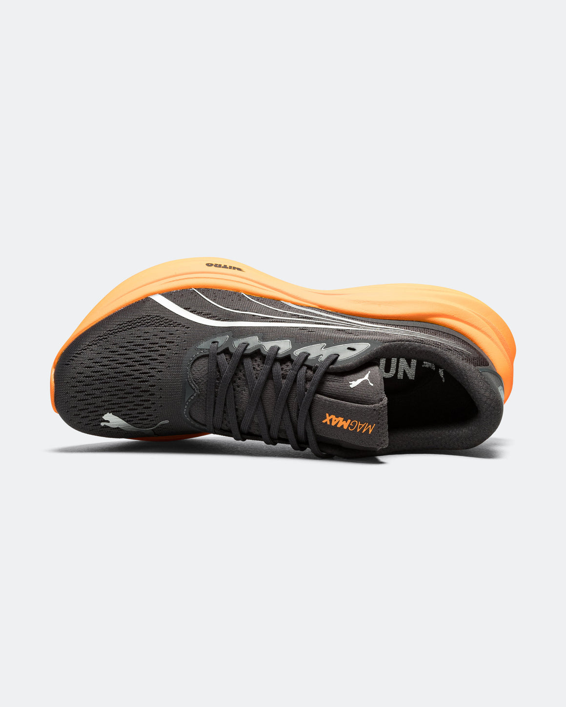 Puma - Mens MagMax NITRO - Dusky Grey/Heat Fire - Up There Athletics
