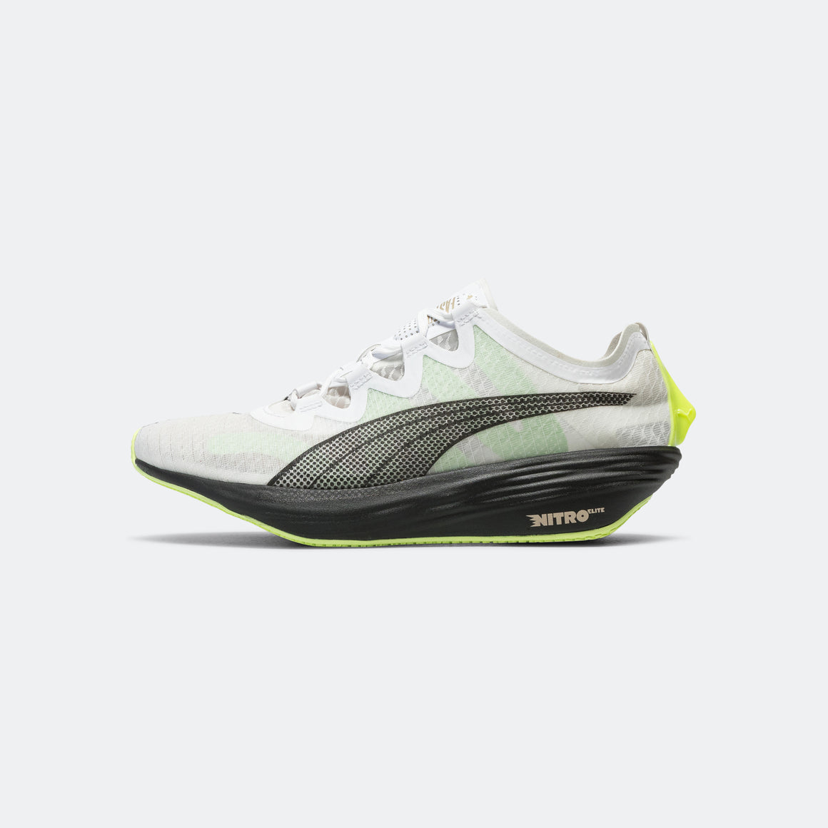 Puma - Mens Fast-FWD Nitro Elite 'Run 75' - White - Up There Athletics