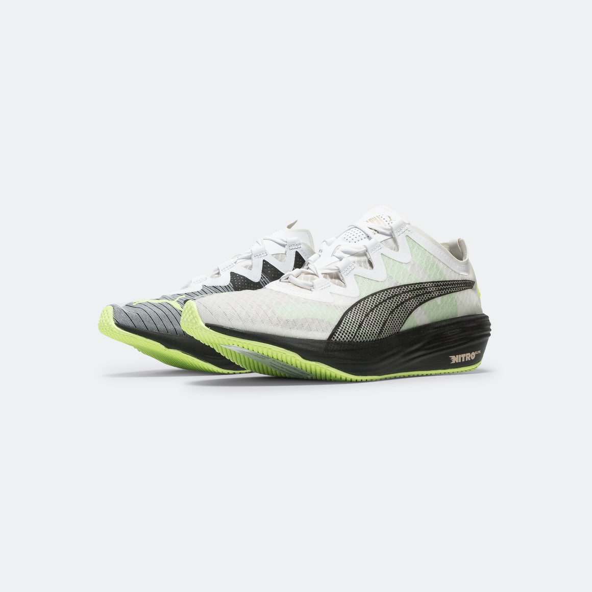 Puma - Mens Fast-FWD Nitro Elite 'Run 75' - White - Up There Athletics