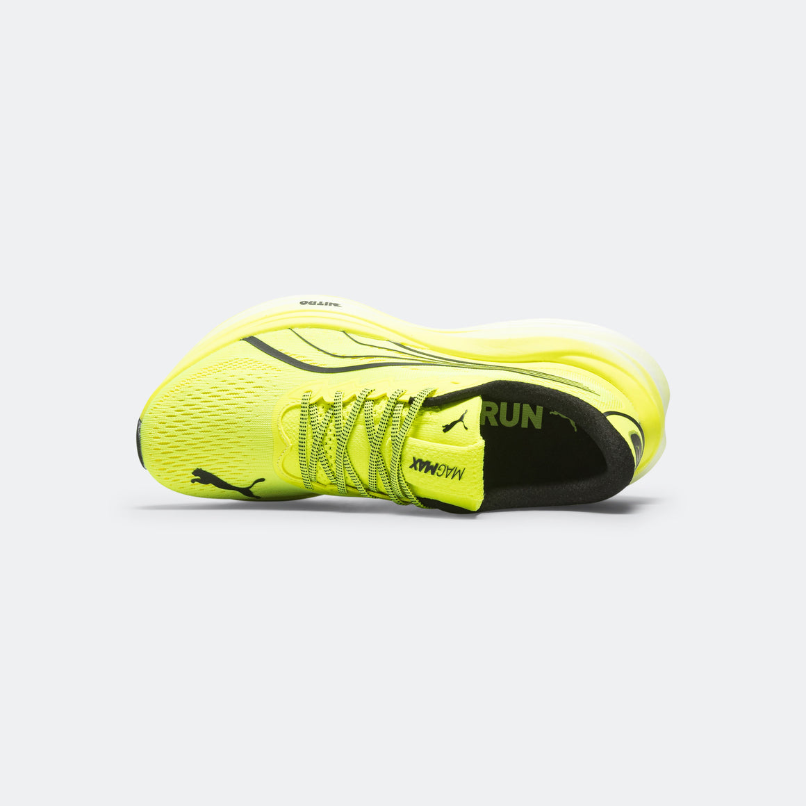 Puma - Mens MagMax NITRO - Yellow Alert/Black - Up There Athletics
