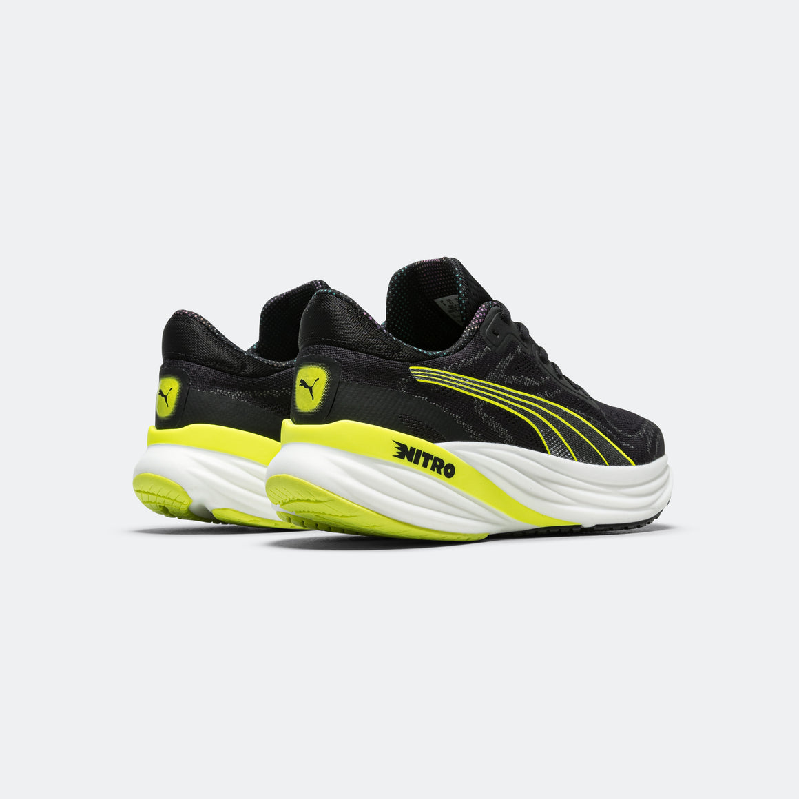 Puma - Mens Magnify NITRO 2 - Psychedelic Rush/Black - Up There Athletics