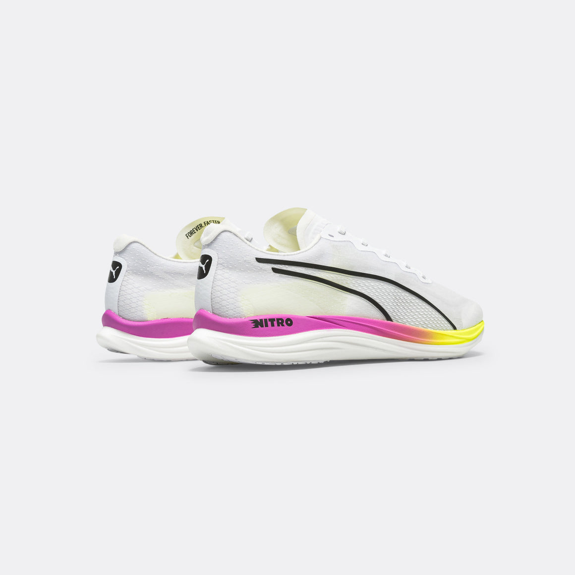 Puma - Mens Propio NITRO - White/Pure Magenta - Up There Athletics