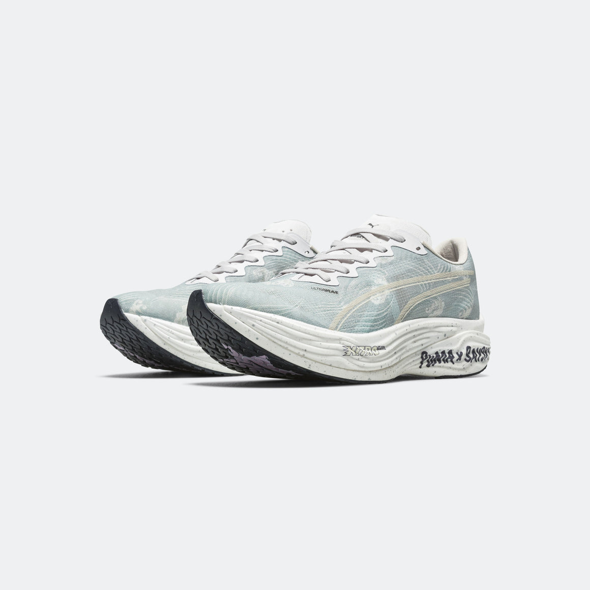 Puma - Womens Deviate NITRO Elite 3 x SAYSKY - Cool Light Grey/New Navy - Up There Athletics