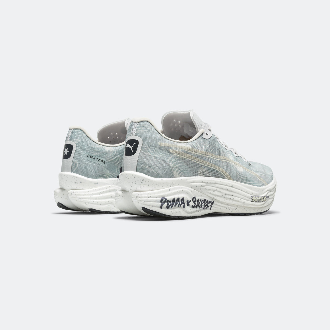 Puma - Womens Deviate NITRO Elite 3 x SAYSKY - Cool Light Grey/New Navy - Up There Athletics