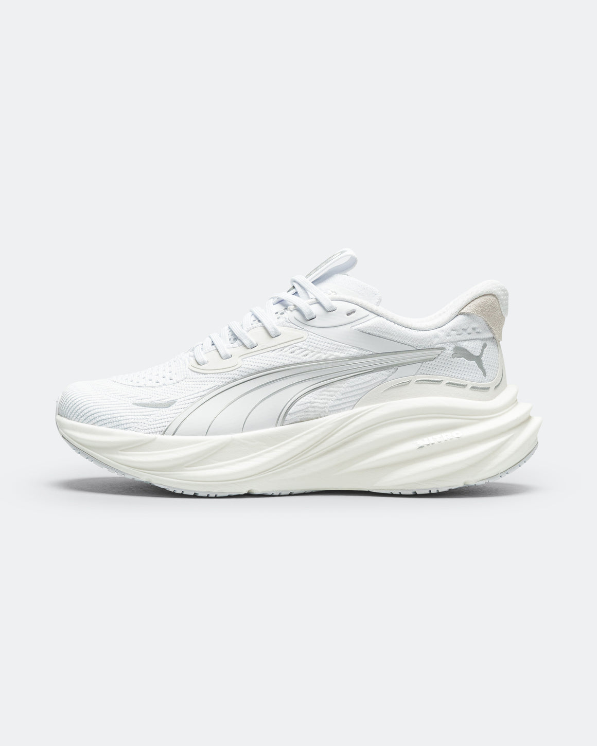 Puma - Womens Magnify NITRO 3 - White/Silver - Up There Athletics