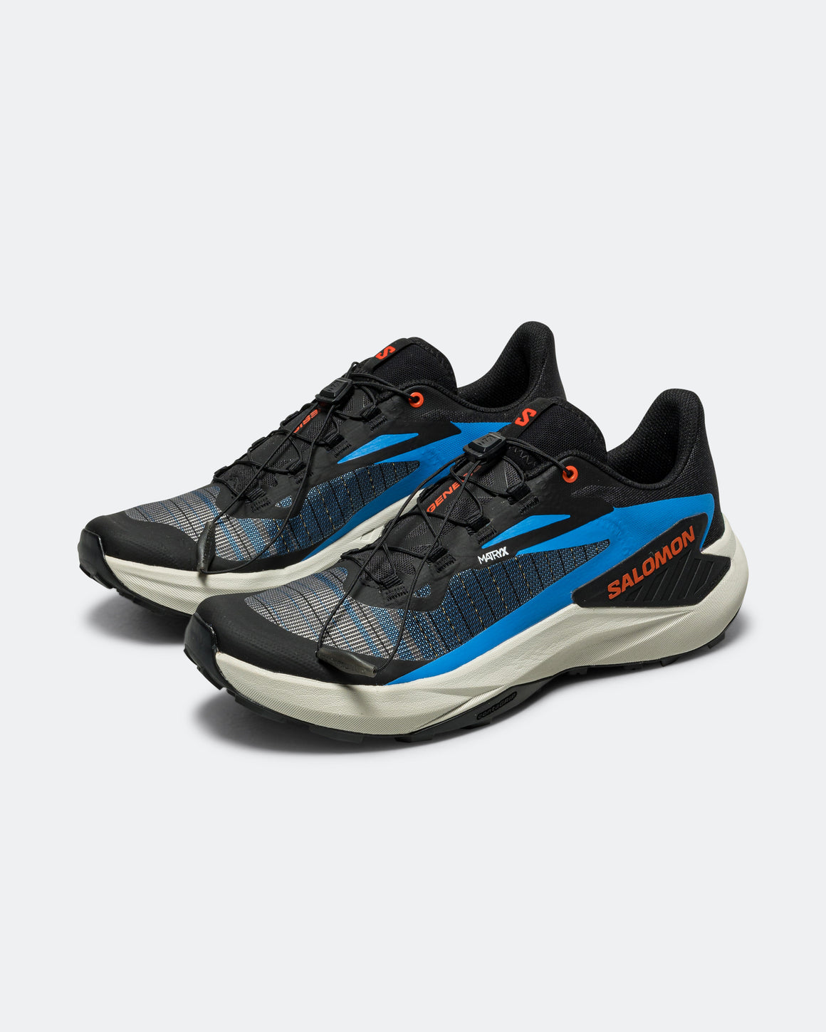 Salomon - Mens Genesis - Black/French Blue/Cherry Tomato - Up There Athletics
