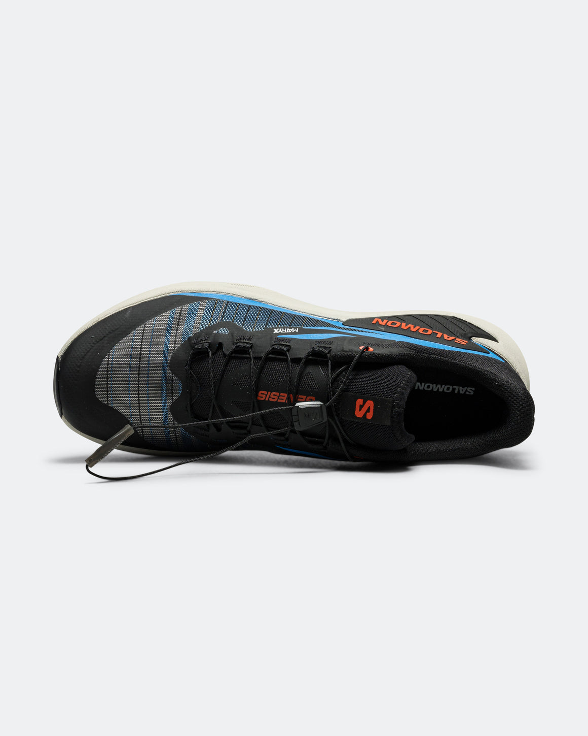 Salomon - Mens Genesis - Black/French Blue/Cherry Tomato - Up There Athletics