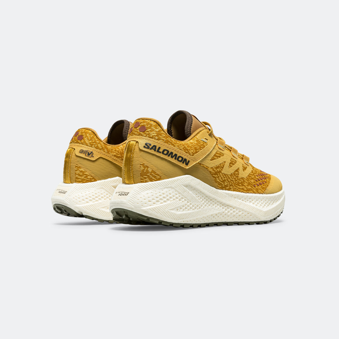 Salomon - Mens Aero Glide 3 GRVL - Spicy Mustard/Deep Lichen Green - Up There Athletics