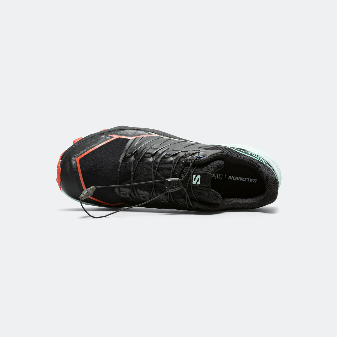 Salomon - Mens Thundercross - Black/Cherry Tomato - Up There Athletics