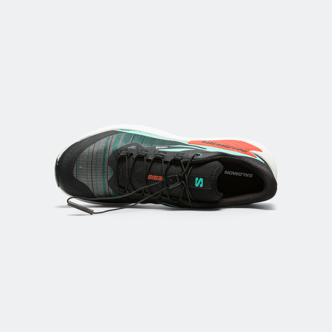 Salomon - Mens Genesis - Black/Electric Green - Up There Athletics