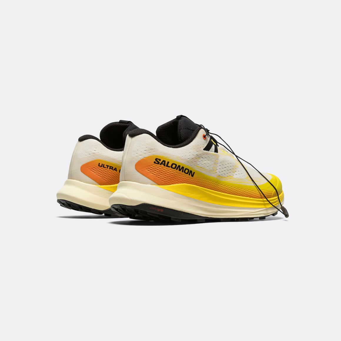 Salomon - Mens Ultraglide 2 - Vanilla Ice/Sulphur-Dragon Fire - Up There Athletics