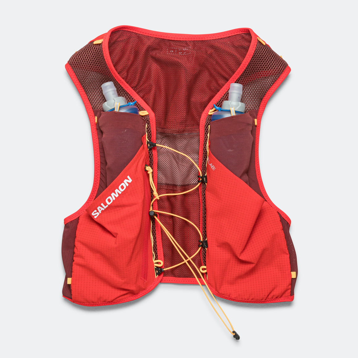 Salomon - S/LAB Pulsar 3 Set - Fiery Red/Andorra-Orange Pop - Up There Athletics