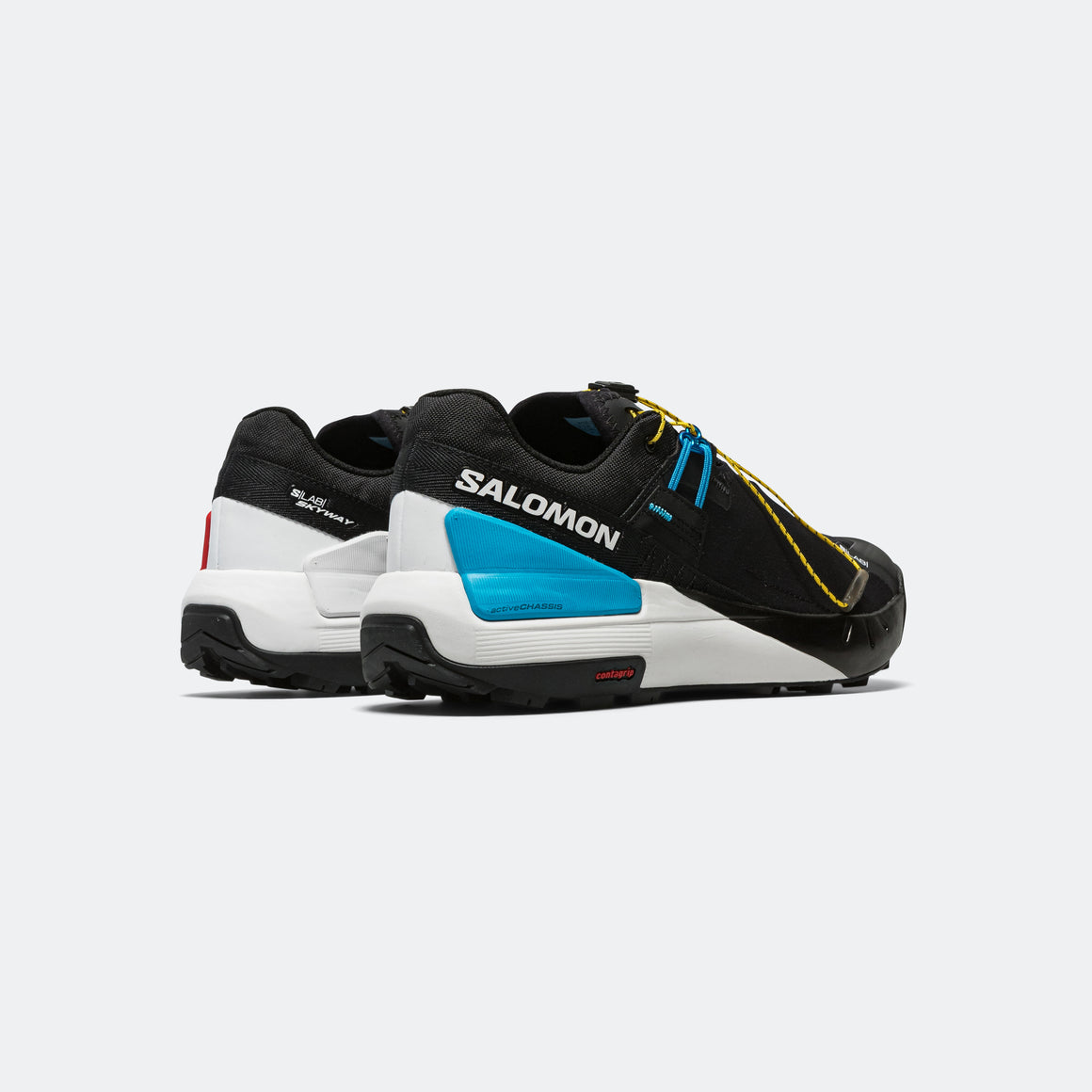 Salomon - Mens S/Lab Skyway - Black/White/Blue Danube - Up There Athletics