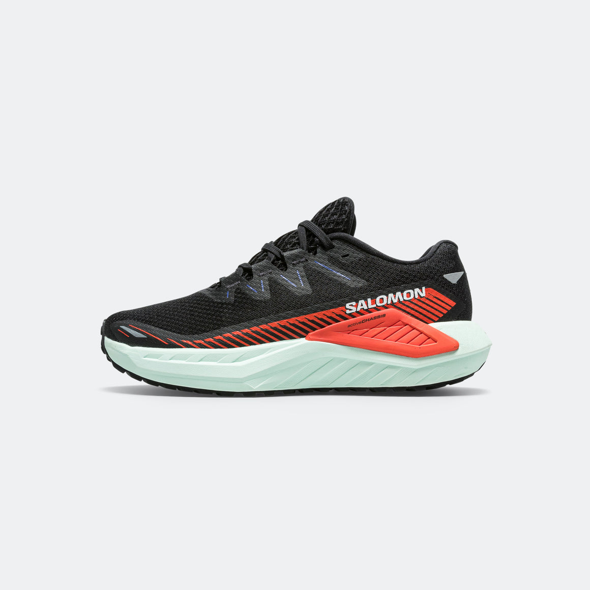 Salomon - Mens DRX Defy GRVL - Black/Cherry Tomato/Bay - Up There Athletics
