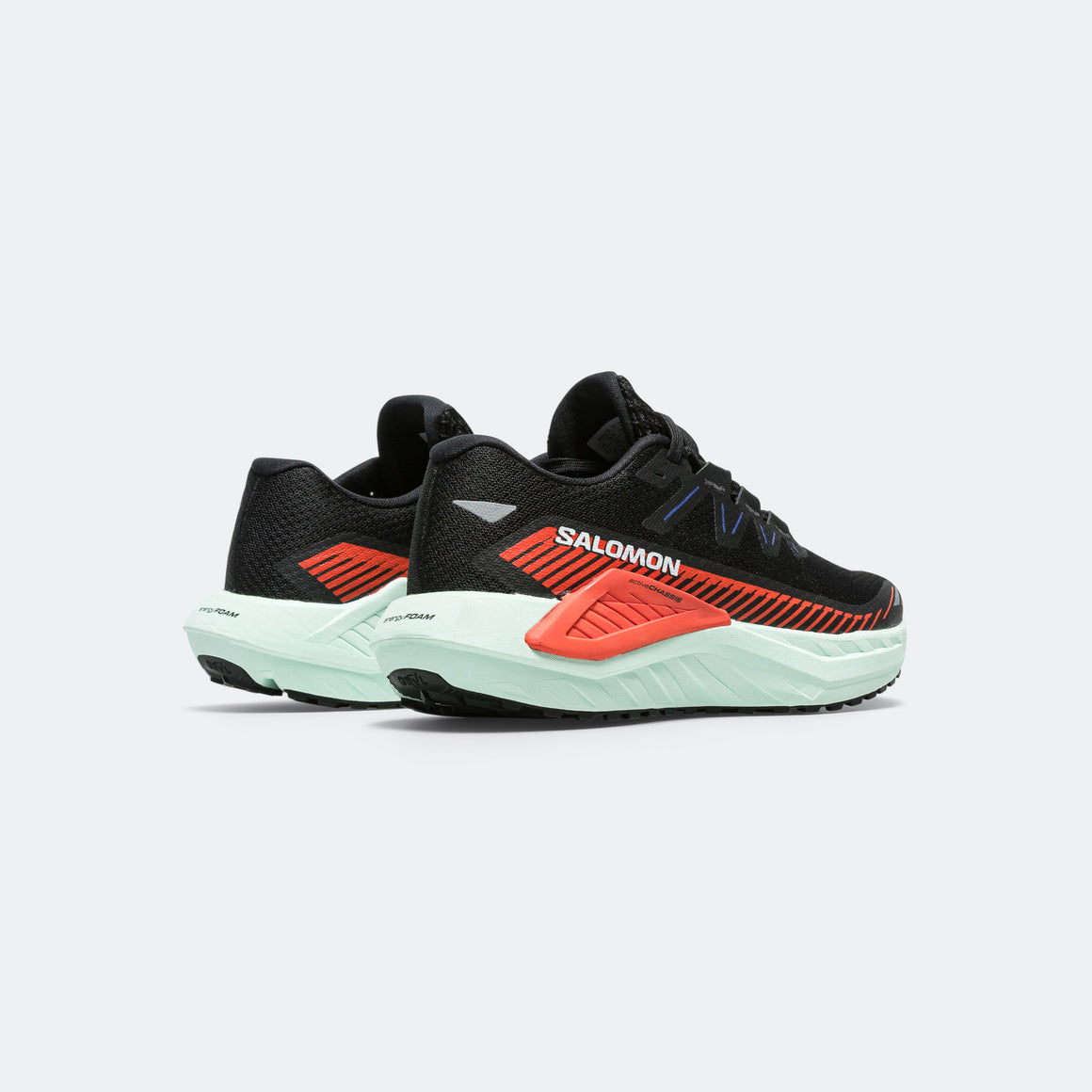 Salomon - Womens DRX Defy GRVL - Black/Cherry Tomato/Bay - Up There Athletics