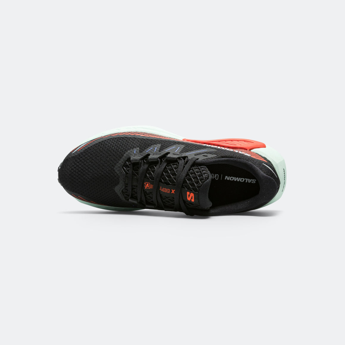 Salomon - Womens DRX Defy GRVL - Black/Cherry Tomato/Bay - Up There Athletics
