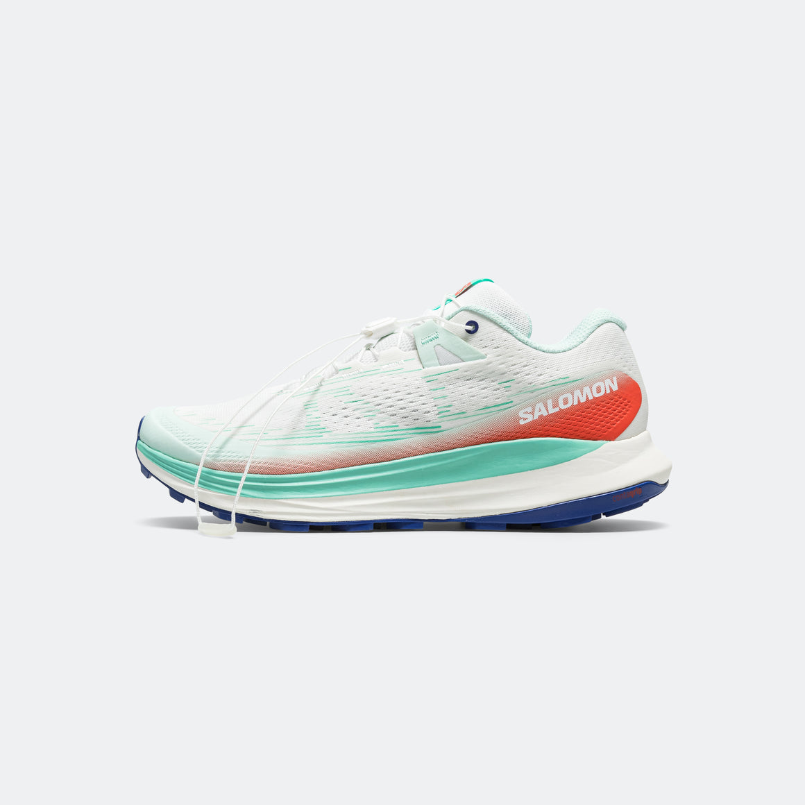 Salomon - Womens Ultraglide 2 - White/Electric Green - Up There Athletics