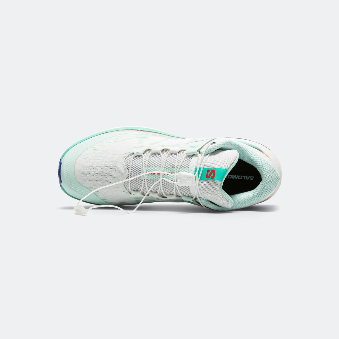 Salomon - Womens Ultraglide 2 - White/Electric Green - Up There Athletics
