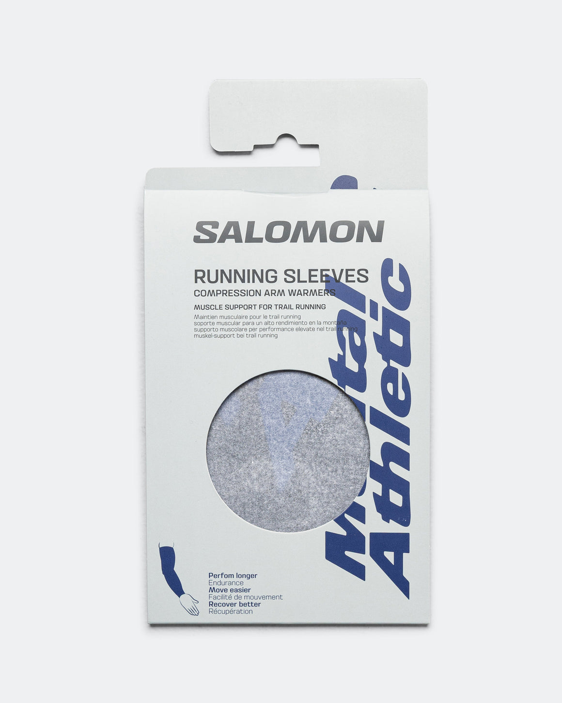Salomon - Sleeves x Mental Athletic - Deep Black/White - Up There Athletics