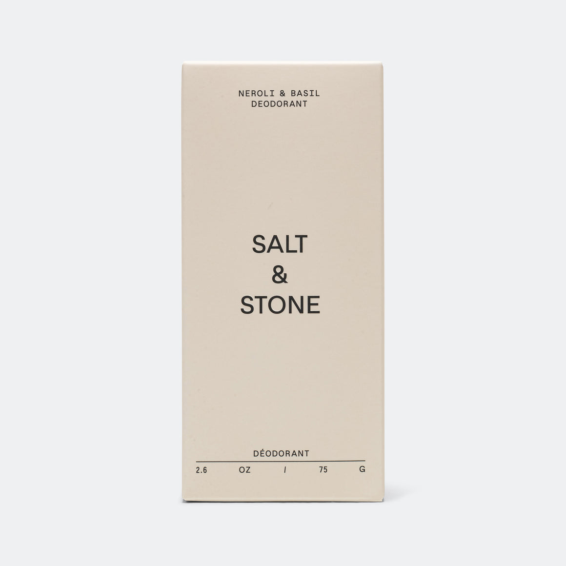 Salt & Stone - Natural Deodorant - Neroli & Basil - Up There Athletics
