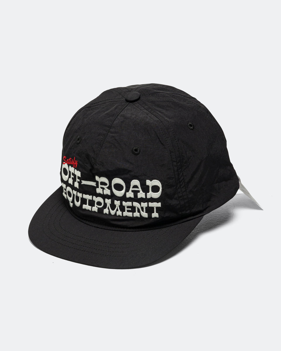 Satisfy - FliteSilk 5 Panel Pinch Cap - Black Off-Road | Up There