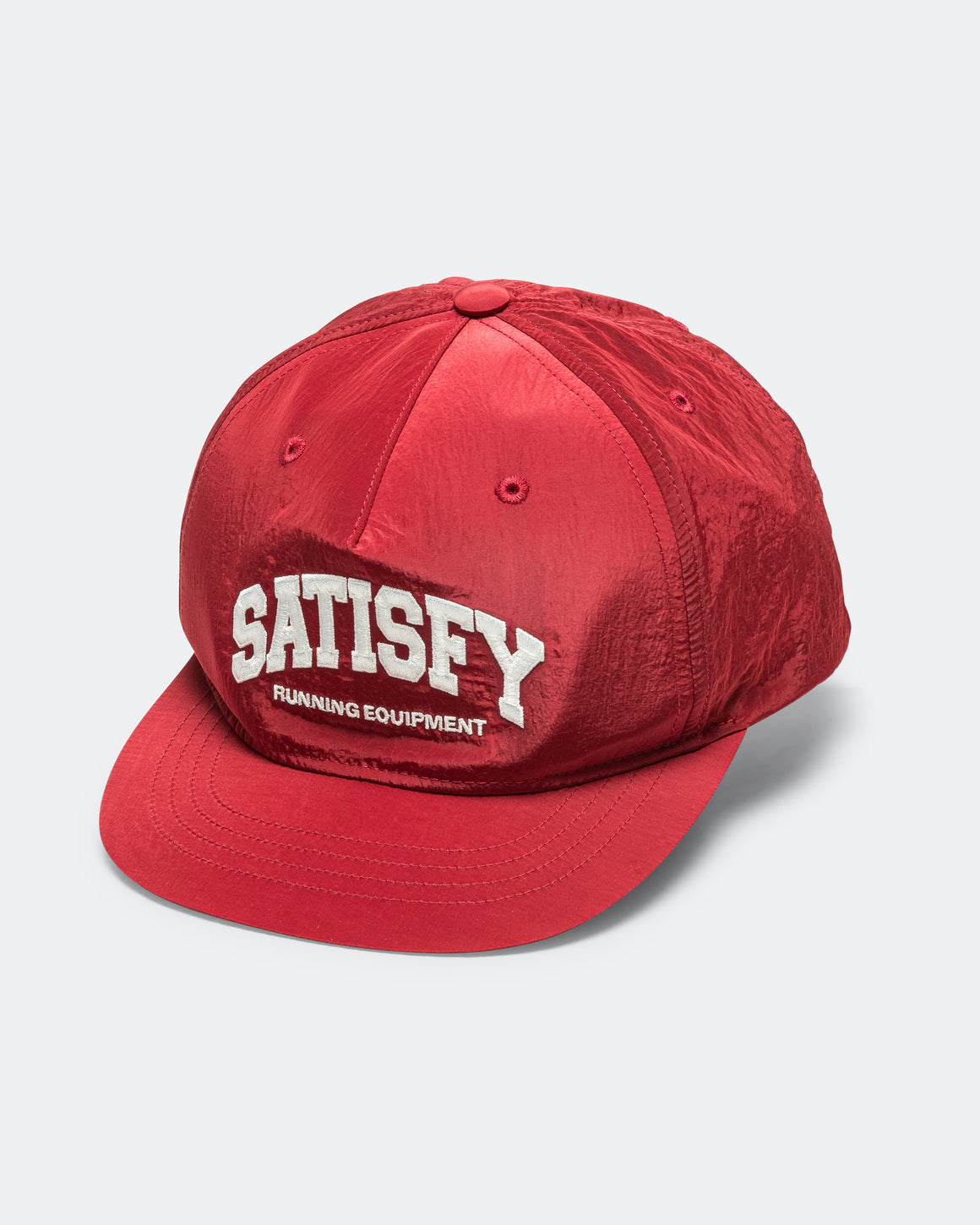 Satisfy - FliteSilk 5 Panel Pinch Cap - Burgundy - Up There Athletics