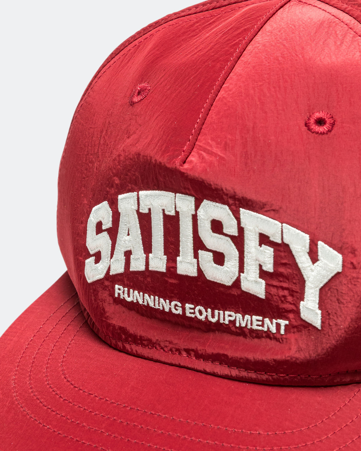 Satisfy - FliteSilk 5 Panel Pinch Cap - Burgundy - Up There Athletics