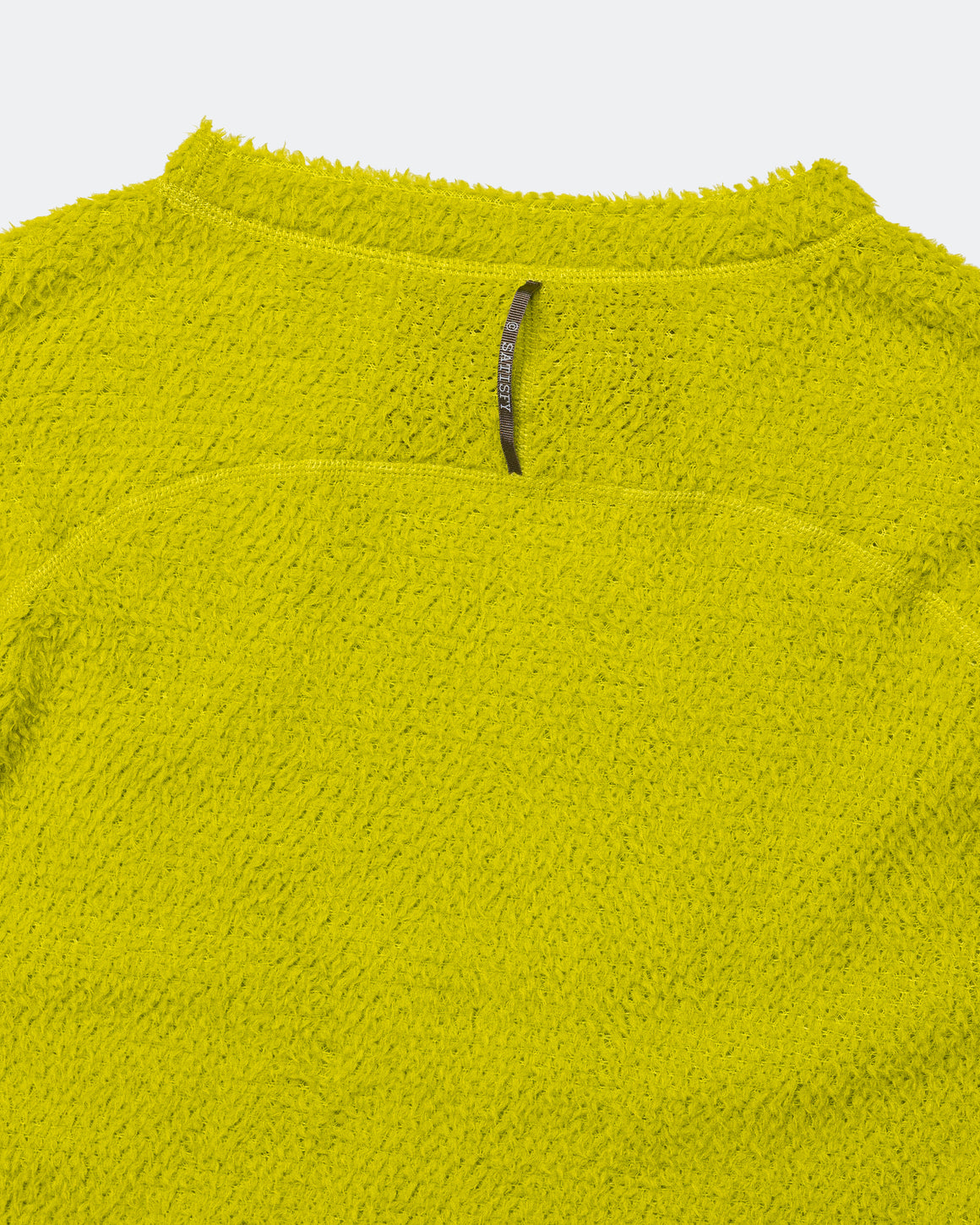 Satisfy - FuzzFleece AD Long Tee - Grenoble Green - Up There Athletics