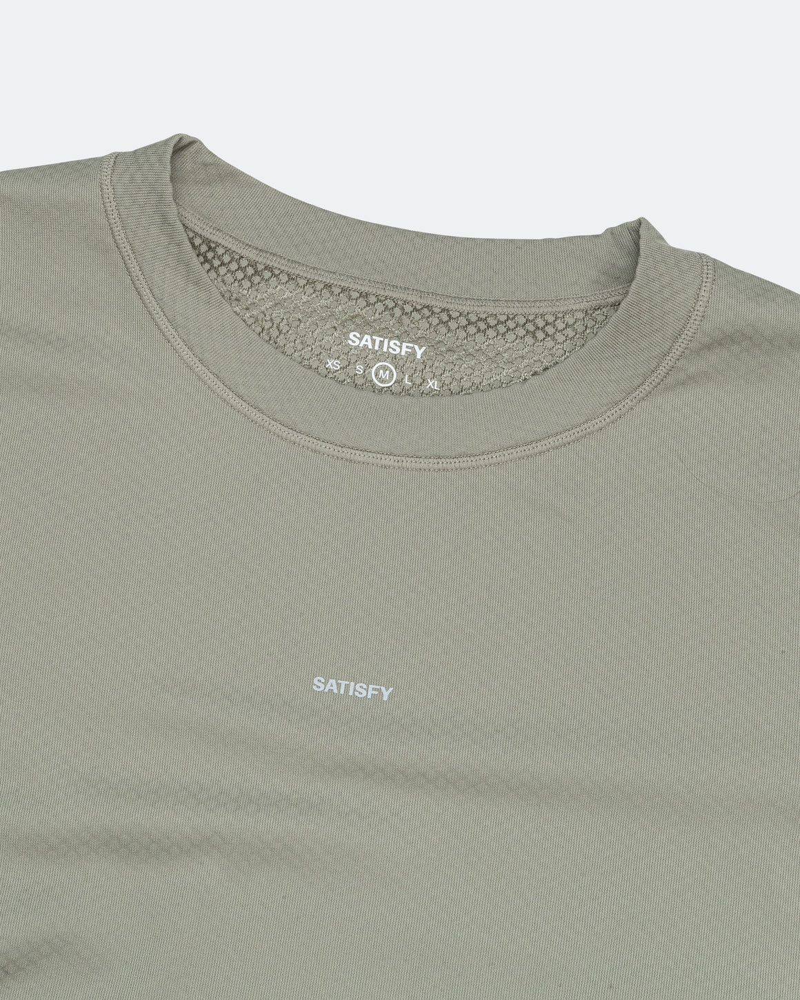 Satisfy - FuzzFleece Octa T-Shirt - Vetiver - Up There Athletics