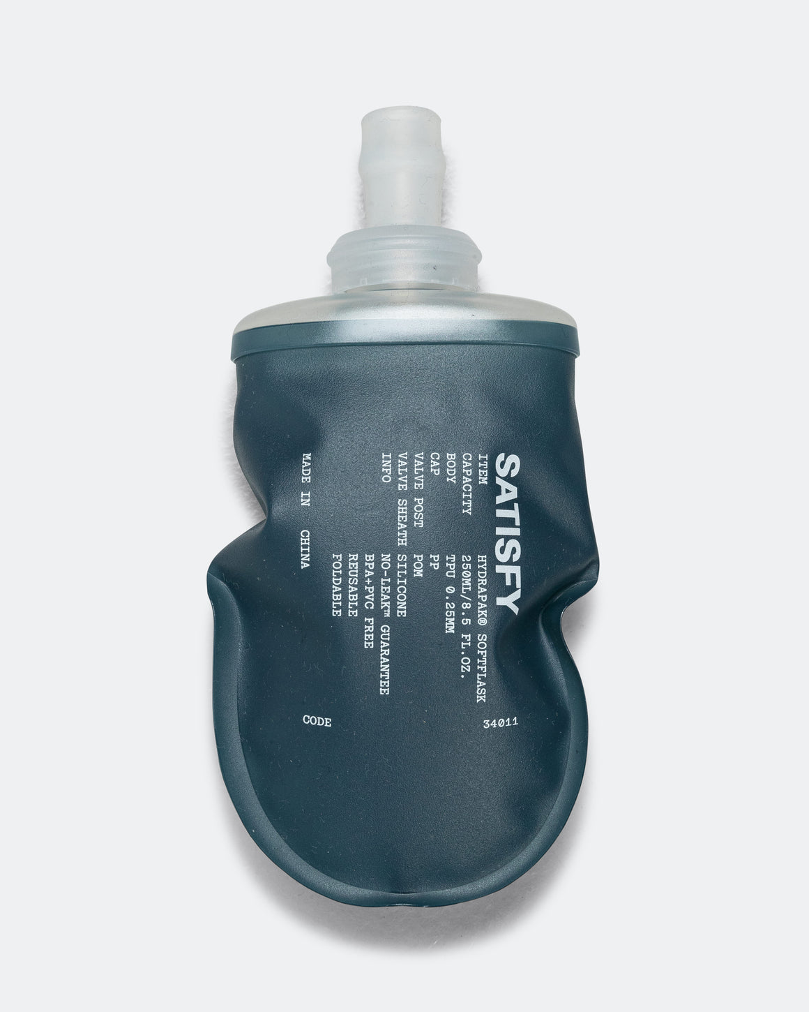 Satisfy - HydraPak Soft Flask 250ml 2-Pack - Dark Slate - Up There Athletics