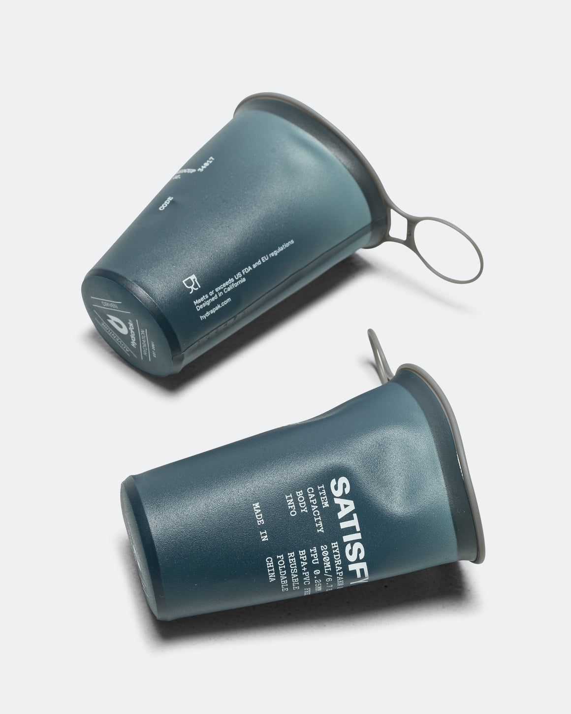Satisfy - HydraPak SpeedCup 2-Pack - Dark Slate - Up There Athletics