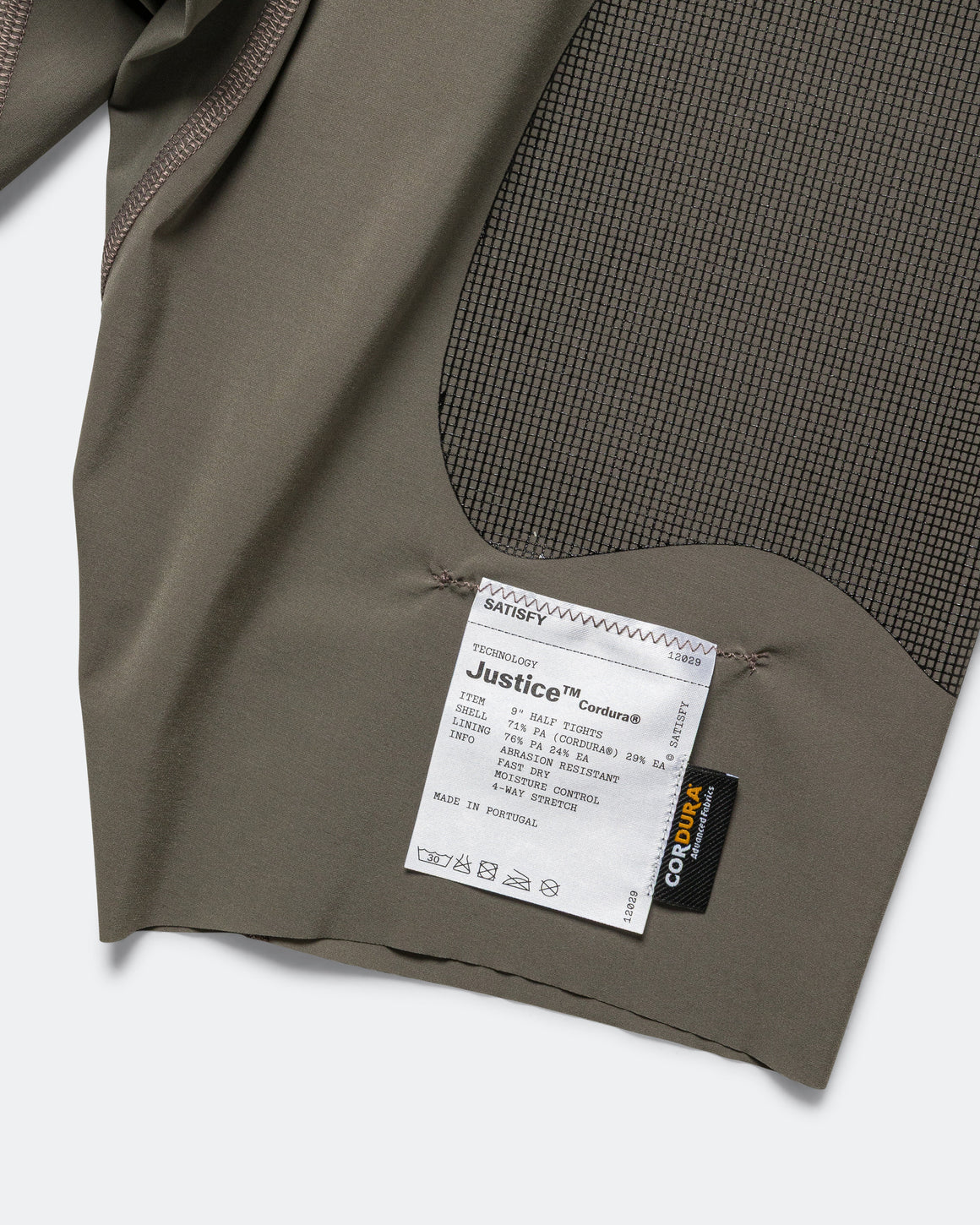 Satisfy - Justice Cordura 9in Half Tights - Falcon - Up There Athletics