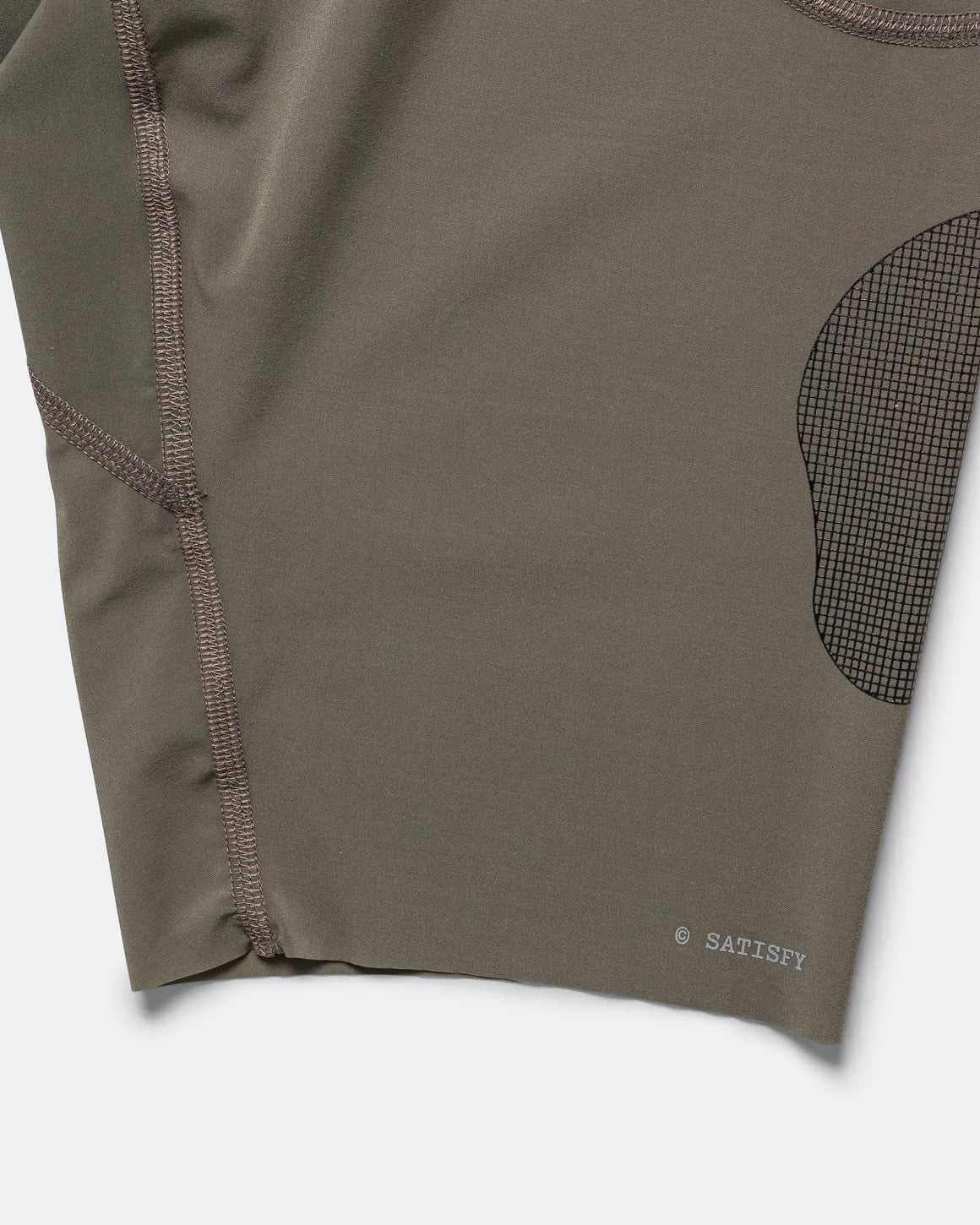 Satisfy - Justice Cordura 9in Half Tights - Falcon - Up There Athletics