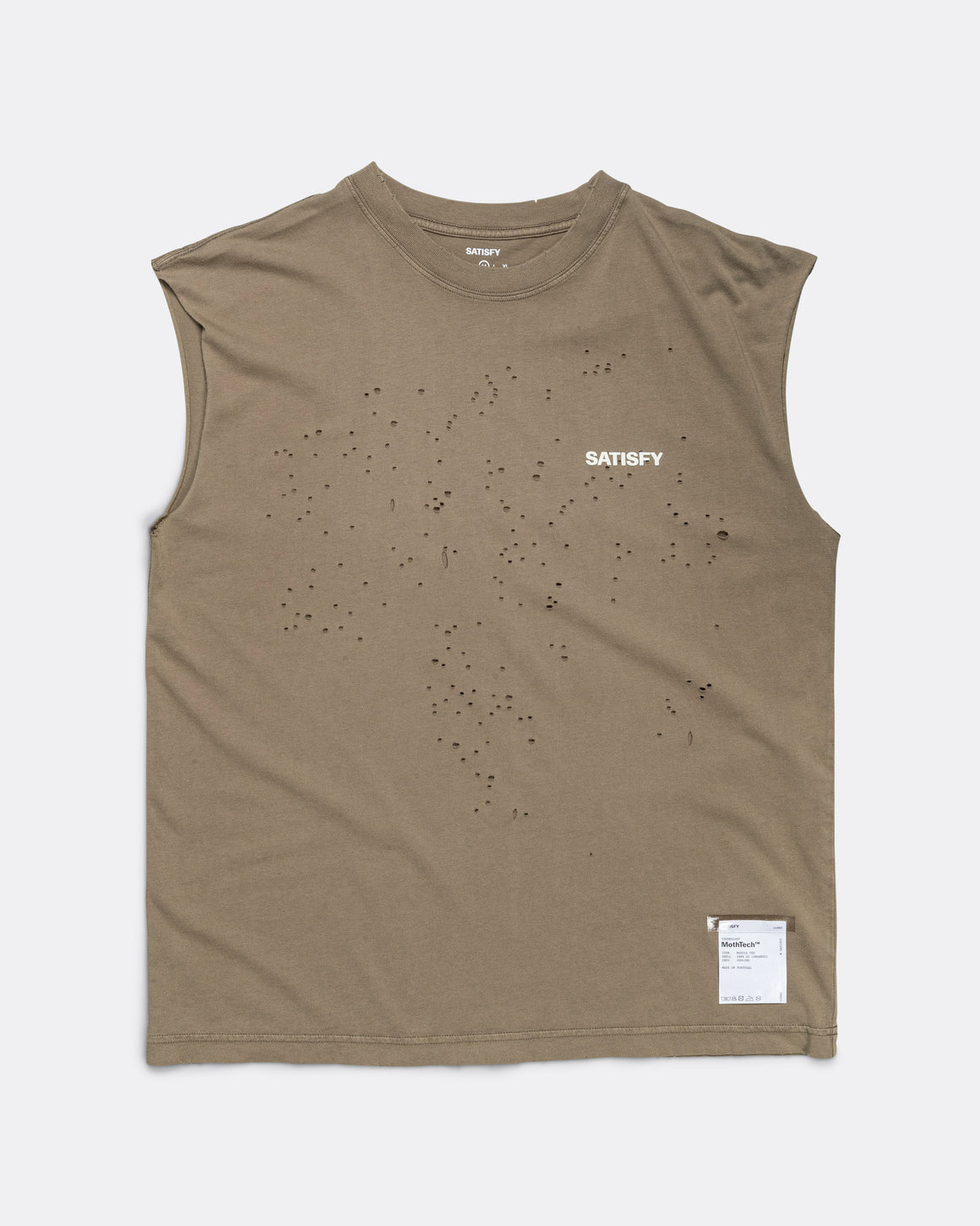 Satisfy - MothTech Muscle Tee - Aged Falcon - Up There Athletics