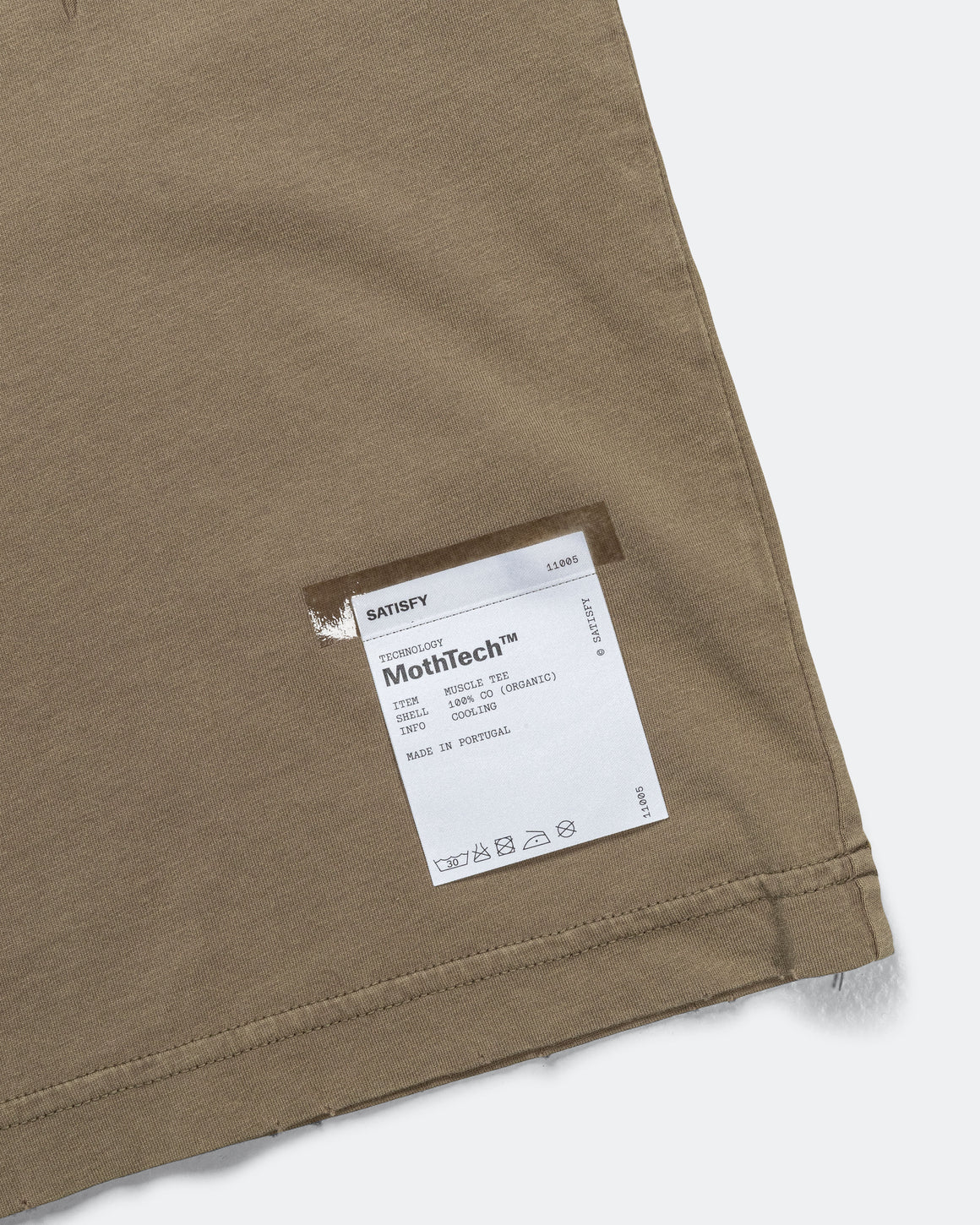 Satisfy - MothTech Muscle Tee - Aged Falcon - Up There Athletics