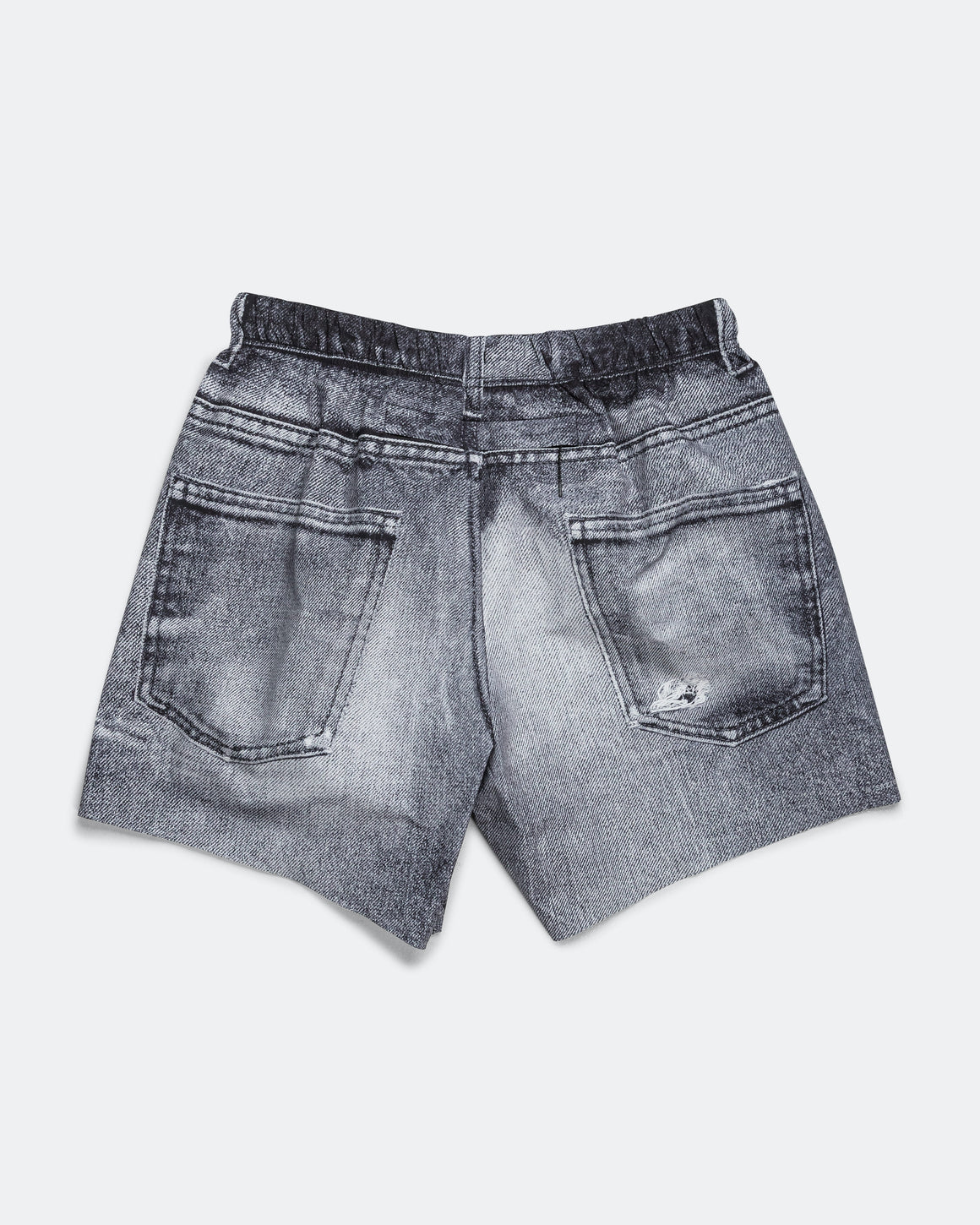 Satisfy - PeaceShell 5in Unlined Shorts - Black Denim - Up There Athletics