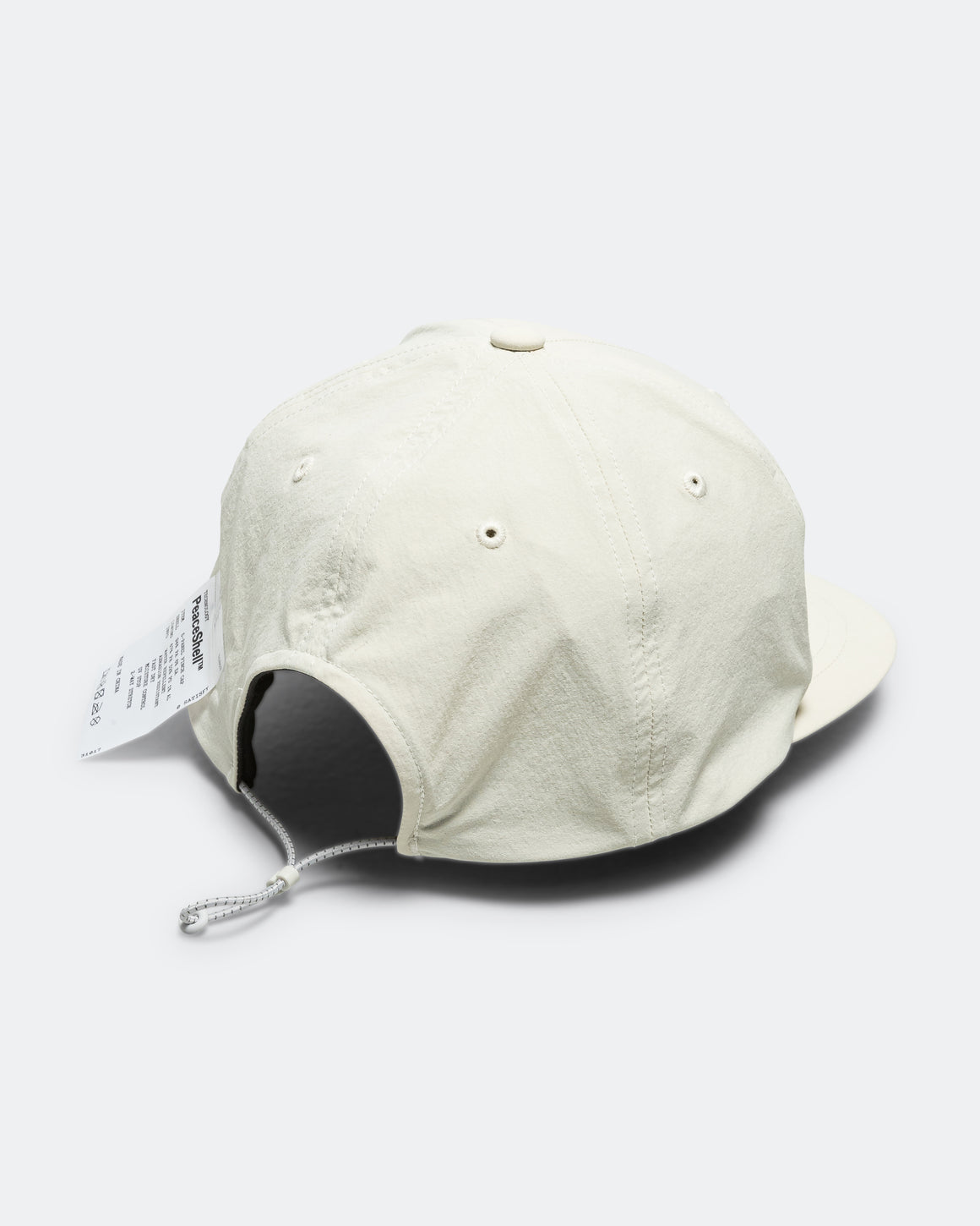 Satisfy - PeaceShell 5 Panel Pinch Cap - Off-White - Up There Athletics