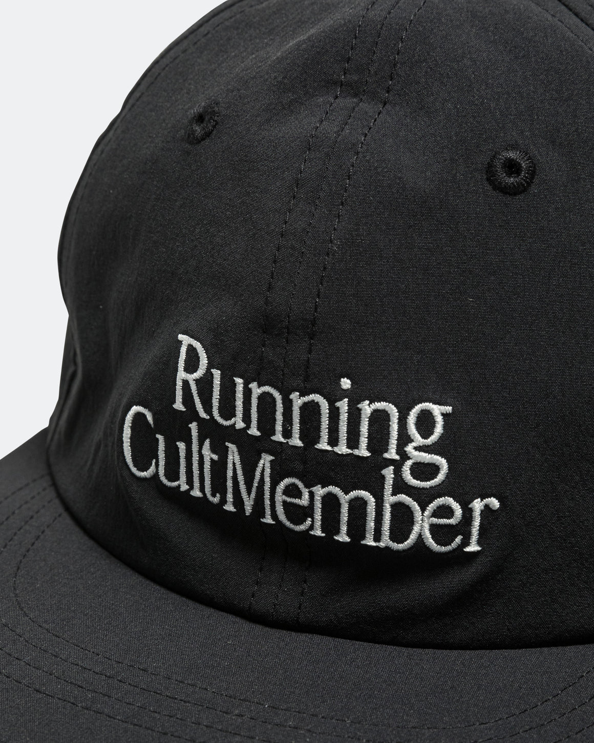 Satisfy - PeaceShell Running Cap - Black - Up There Athletics
