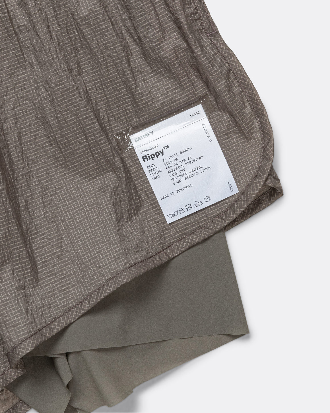 Satisfy - Rippy 3in Trail Shorts - Falcon - Up There Athletics