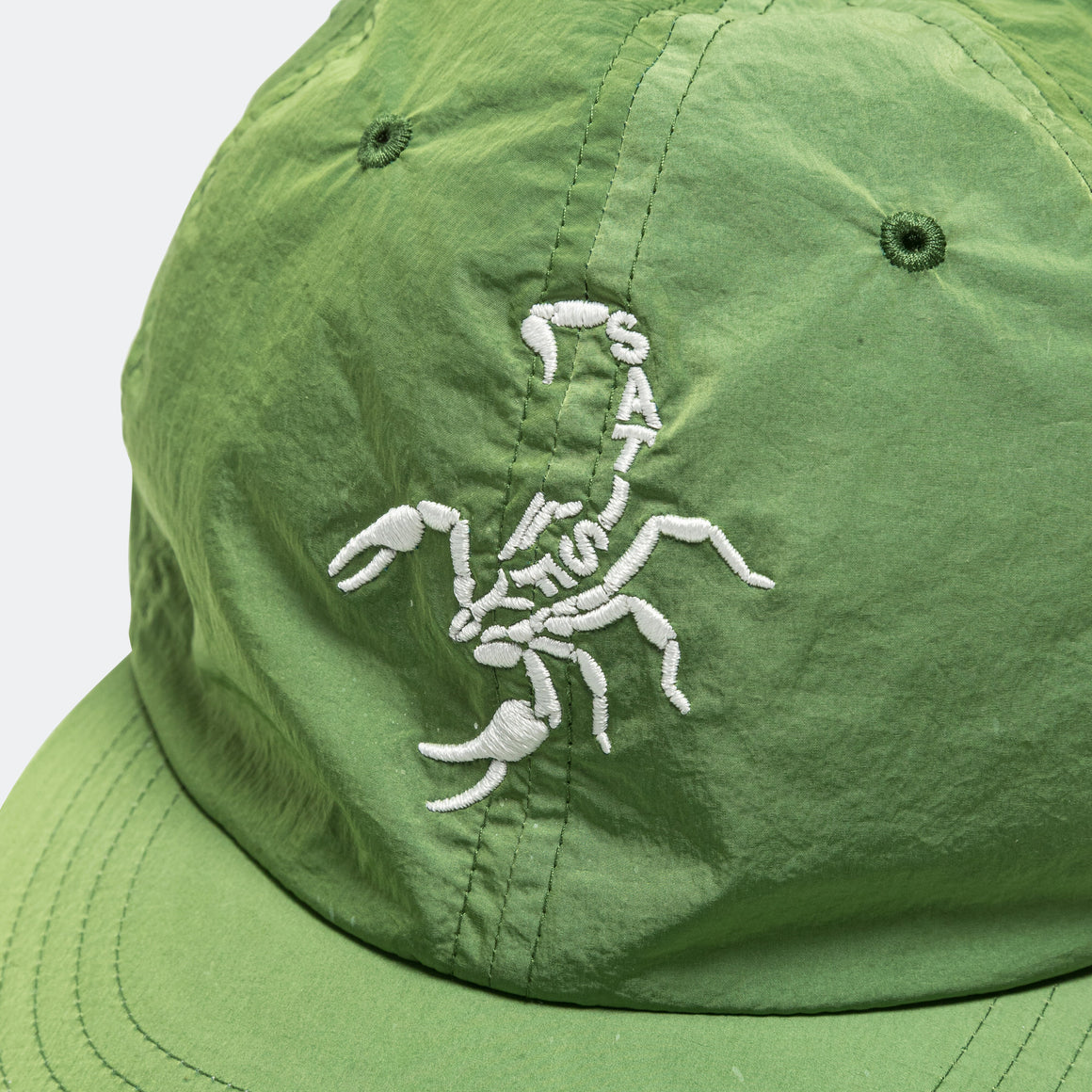 Satisfy - FliteSilk Running Cap - Green - Up There Athletics