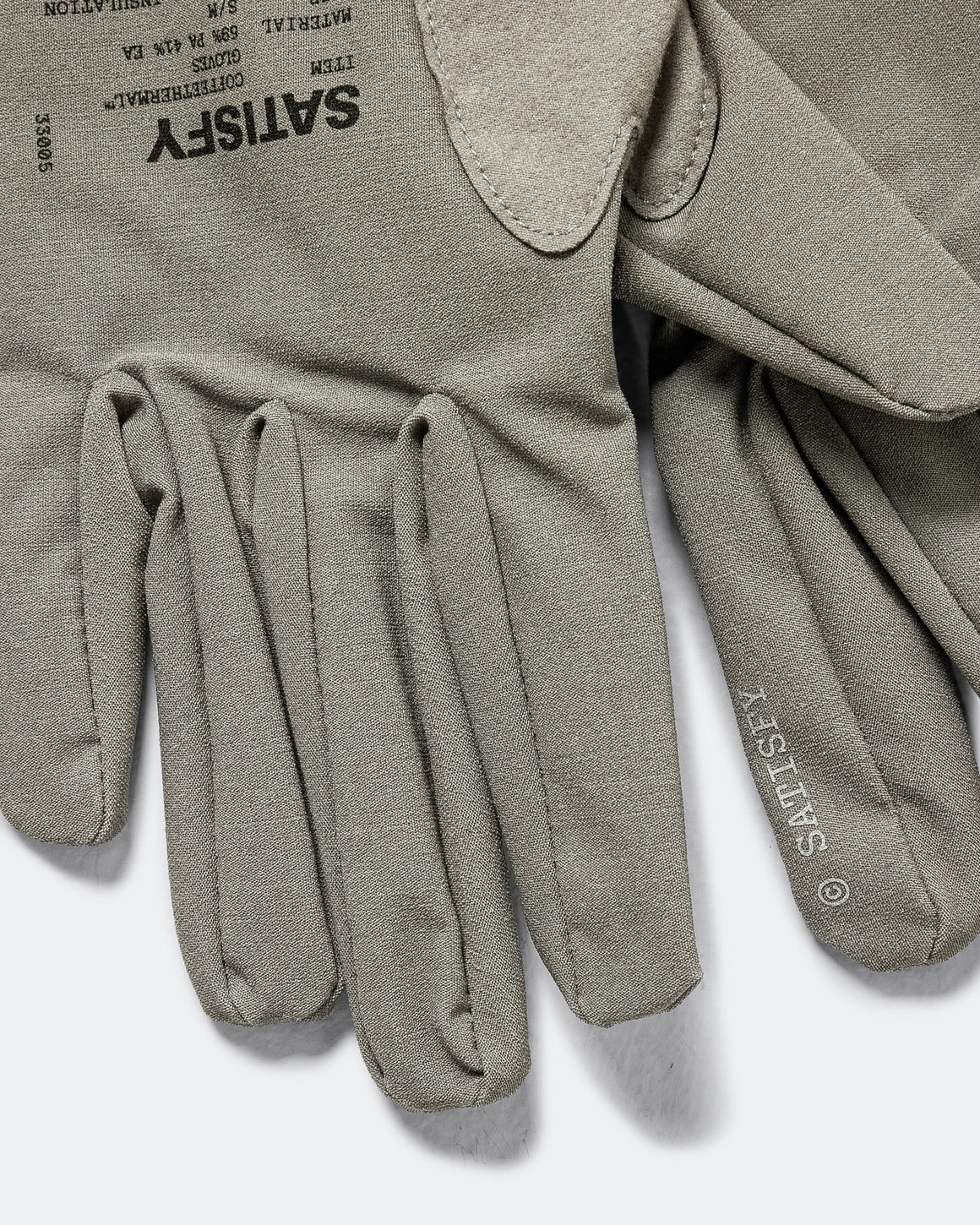 Satisfy - Justice CoffeeThermal Gloves - Dark Natural - Up There Athletics