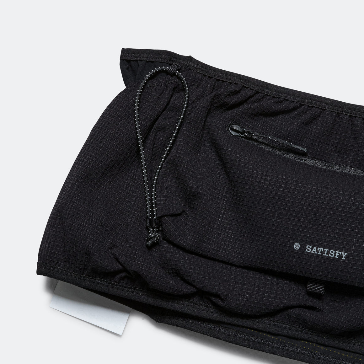Satisfy - Justice™ Dyneema® Trail Band SS24- Black - Up There Athletics