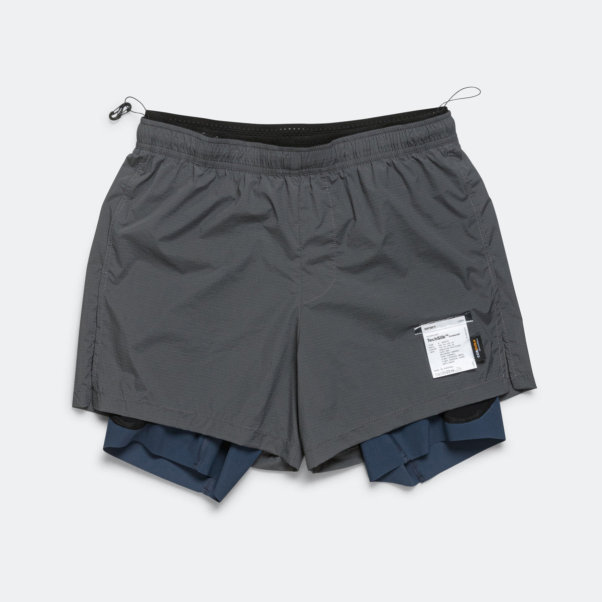 Satisfy TechSilk Cordura 8' Shorts - Stone | Up There Athletics